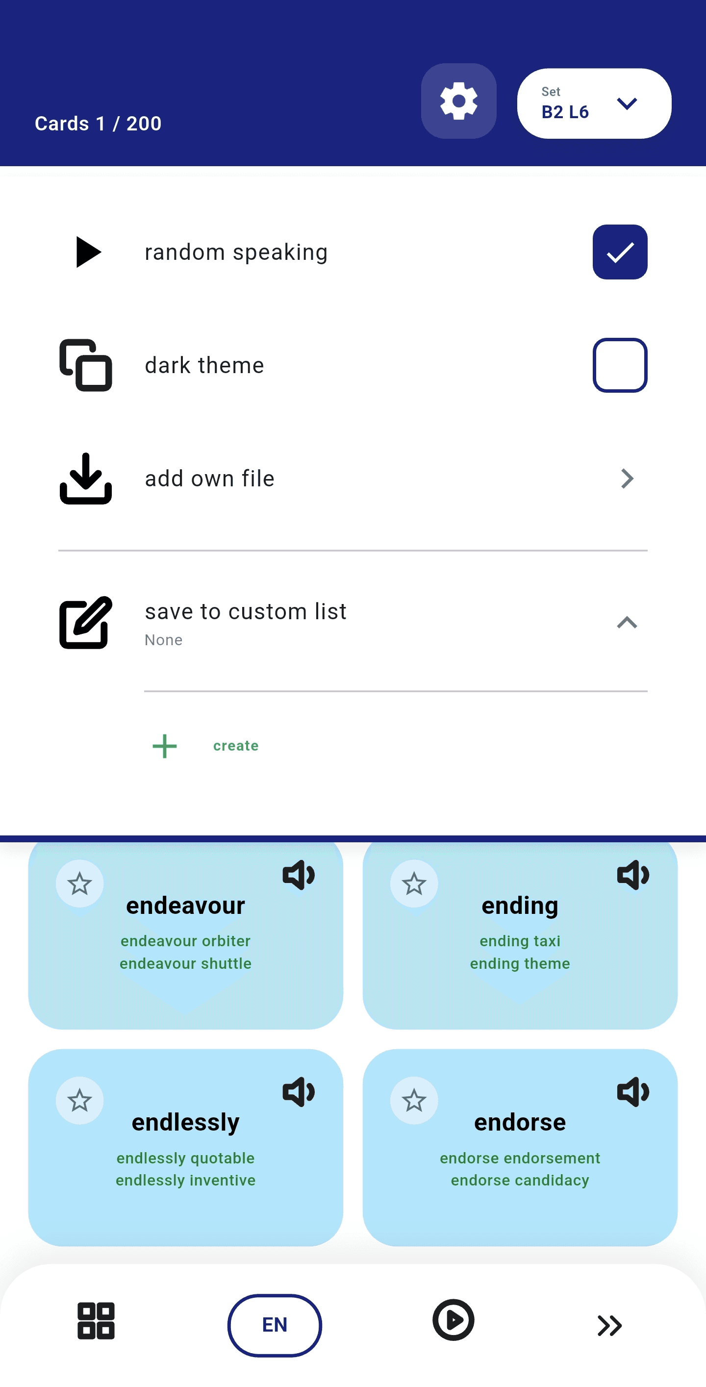 Volary app screenshot 2